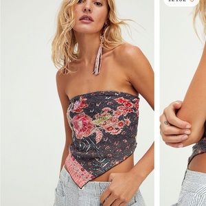 FP One Raya Bandana Top, Black Combo